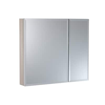 CRAFT + MAIN MMC3026 30" Double Door Mirrored Medicine Cabinet with