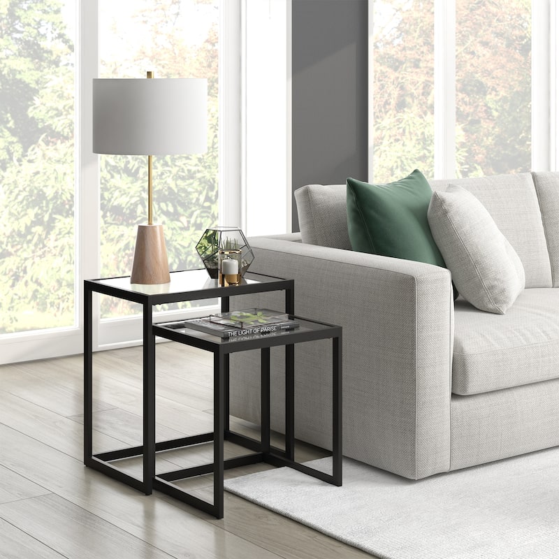 Killian 25.5" Limed Oak Table Lamp with Fabric Shade