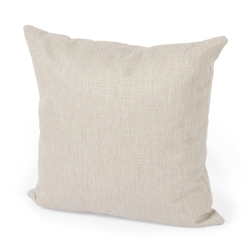 Valence Beige Throw Pillow Sectional Piece - 17.91 x0.39 x17.91