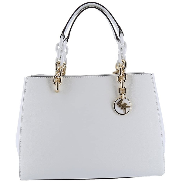 michael michael kors cynthia saffiano leather satchel