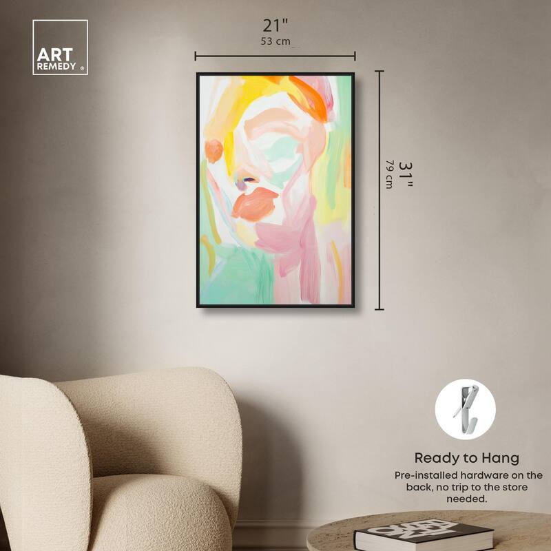 Hues of Emotion I Canvas by Art Remedy