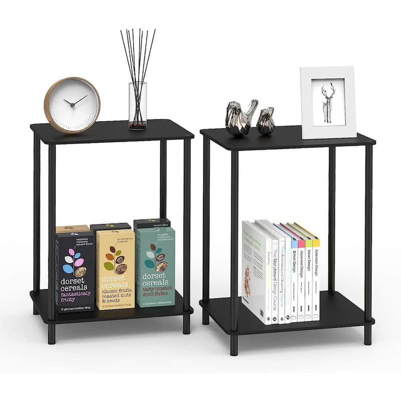 Small End Tables Living Room Set of 2