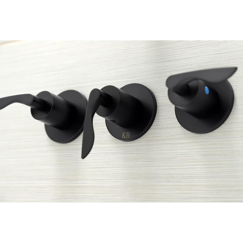 Serena Three-Handle Tub and Shower Faucet