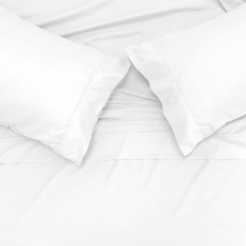 Jennifer Adams Lux Ultra Soft 2pc. Pillowcase Set - Queen - White