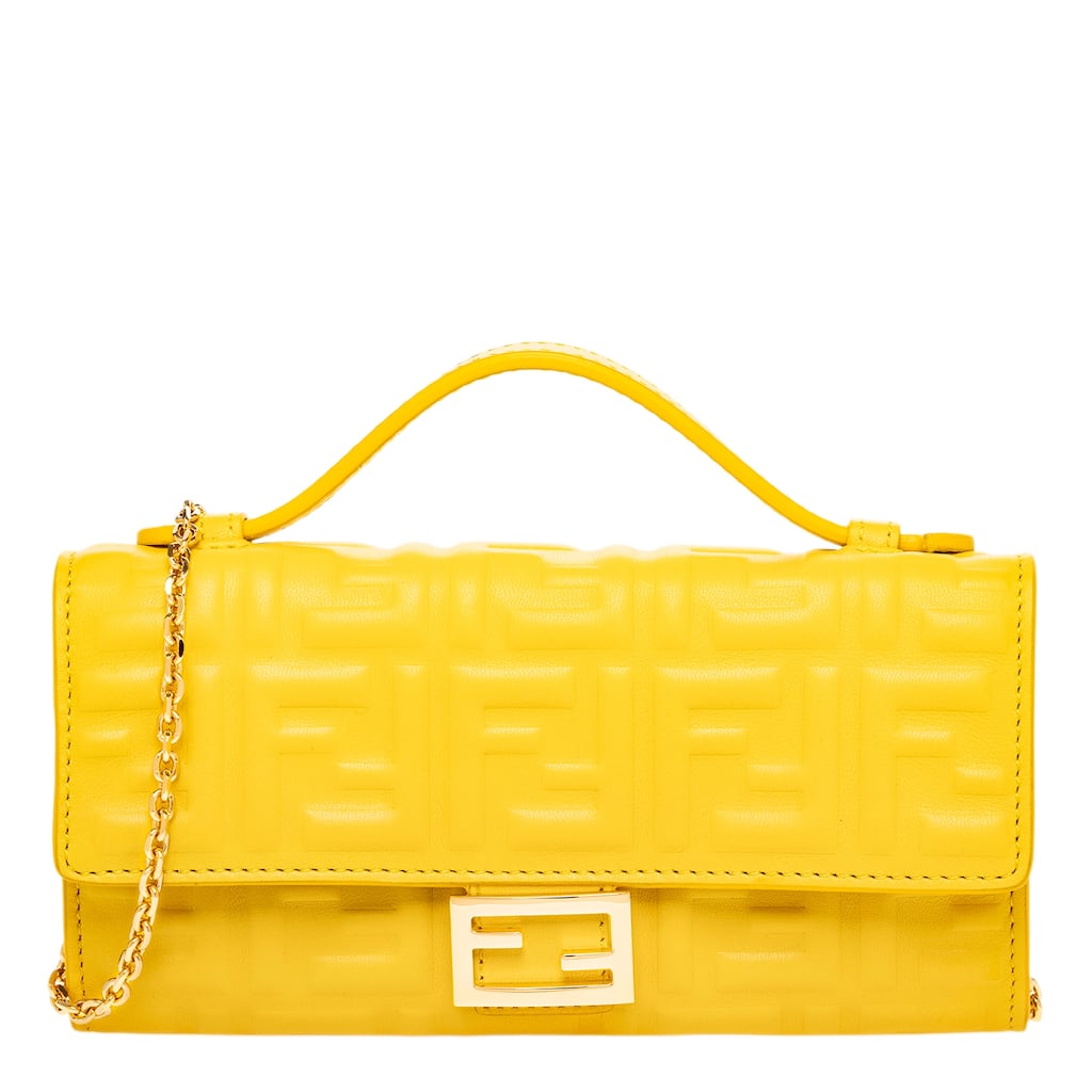 Fendi Baguette Continental Wallet on Chain