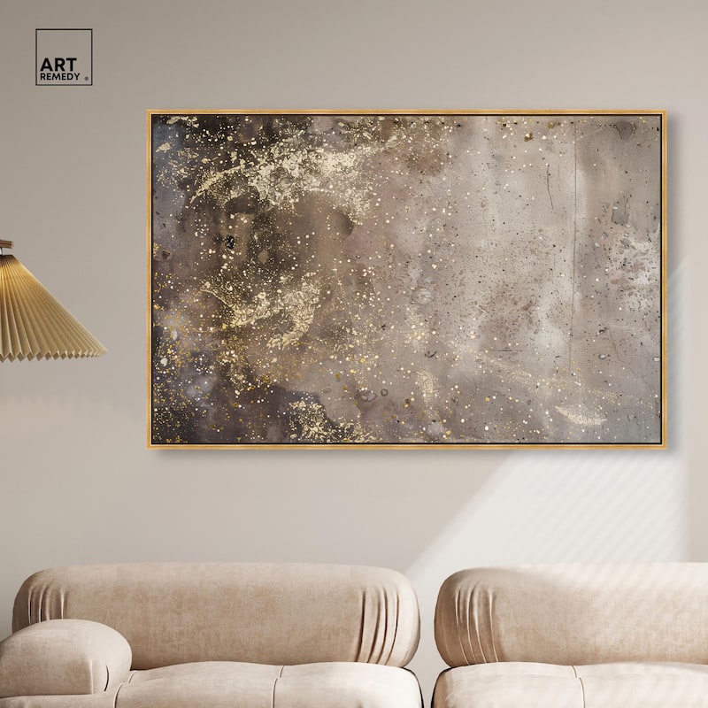 Galactic Traces Canvas by Art Remedy
