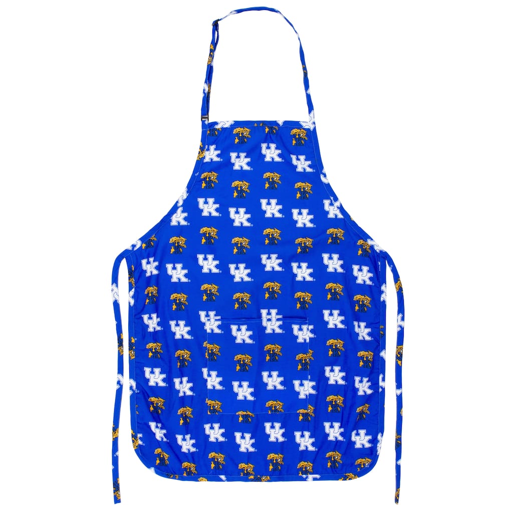 Kentucky Wildcats Tailgating or Grilling Apron With 9" Pocket, Fully Adjustable
