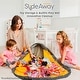 preview thumbnail 4 of 4, SlideAway Toy Storage Organizer & Play Mat for Kids - Organizer Storage Bin for Toys - Kids Toy Box - Beige