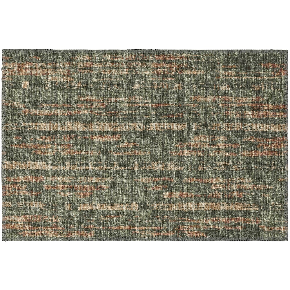 Indoor/Outdoor Rylee Modern Stripes Washable Rug