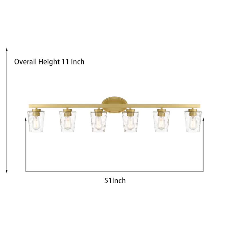 Acroma Modern Bathroom Vanity Light Art Glass Wall Sconce