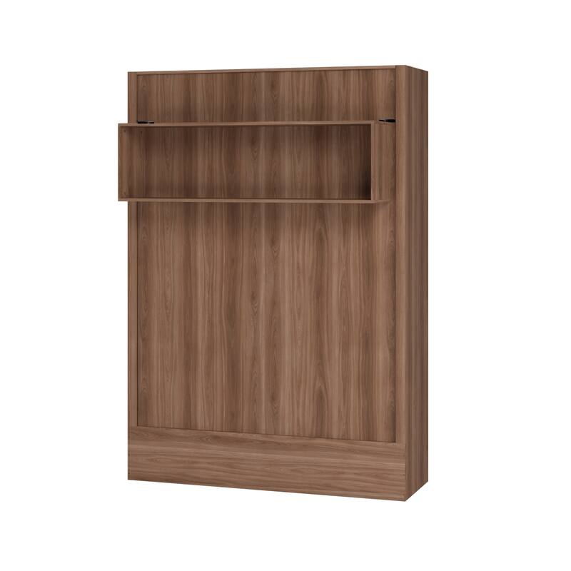 Oakland Living Easy Lift Brazilian Full Contemporary Murphy Bed with Shelf