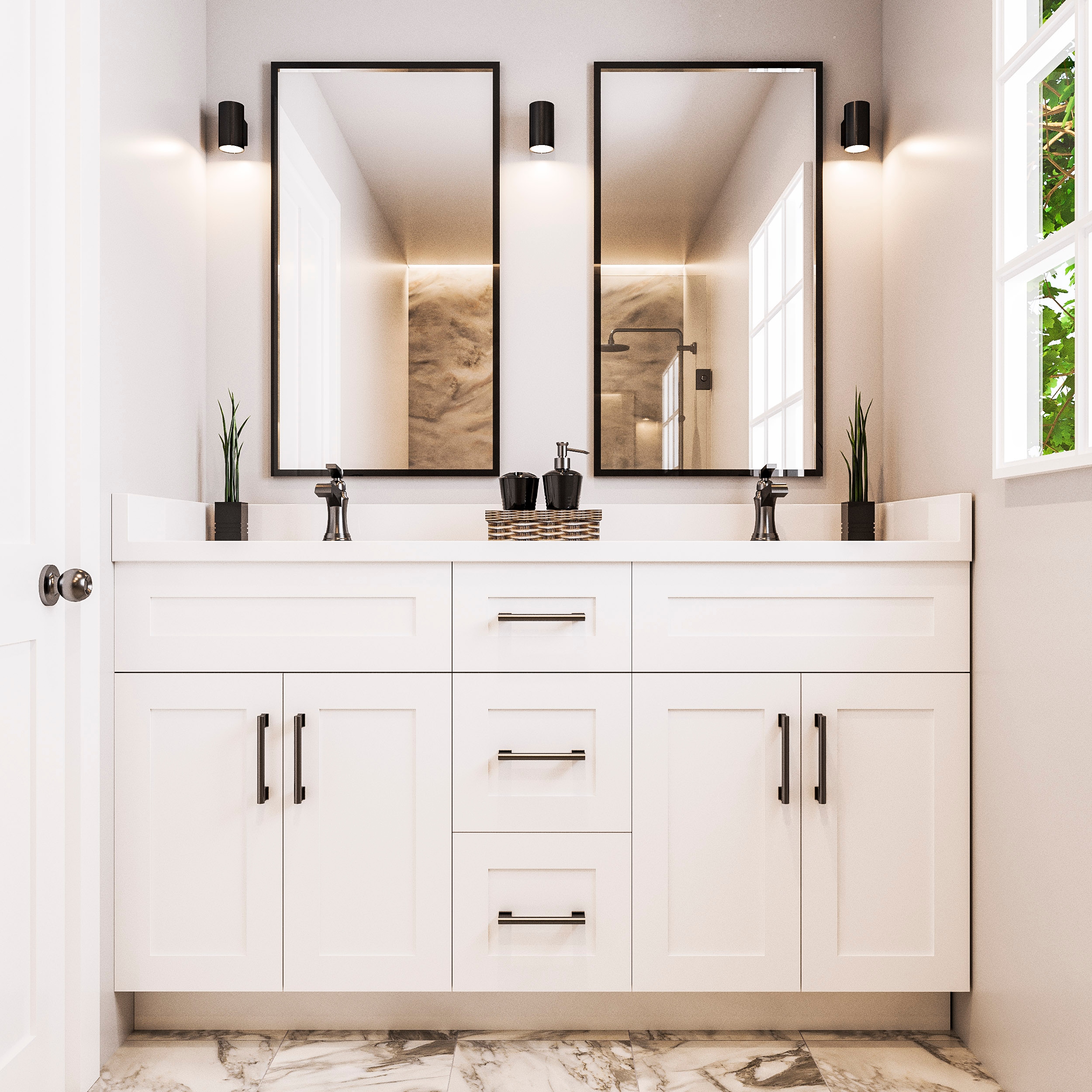 Shaker on sale bathroom vanity