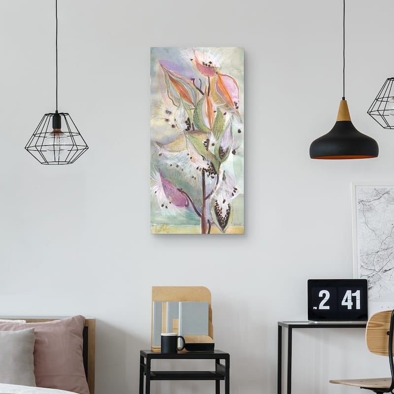 Milk Weed in Color Canvas Art Print