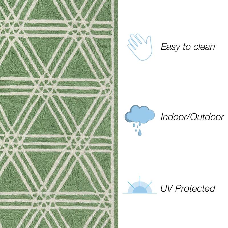 Liora Manne Capri Hex Indoor/Outdoor Rug
