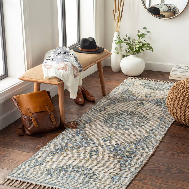 Artistic Weavers Zypher Handmade Boho Medallion Jute Area Rug