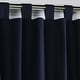 preview thumbnail 40 of 53, ThermaLogic Weathermate Insulated Cotton Tab Top Curtain Panel - Pair