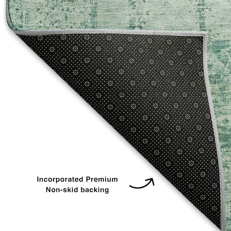 Premium Washable Super Soft Traditional Vintage Mayfield Rug