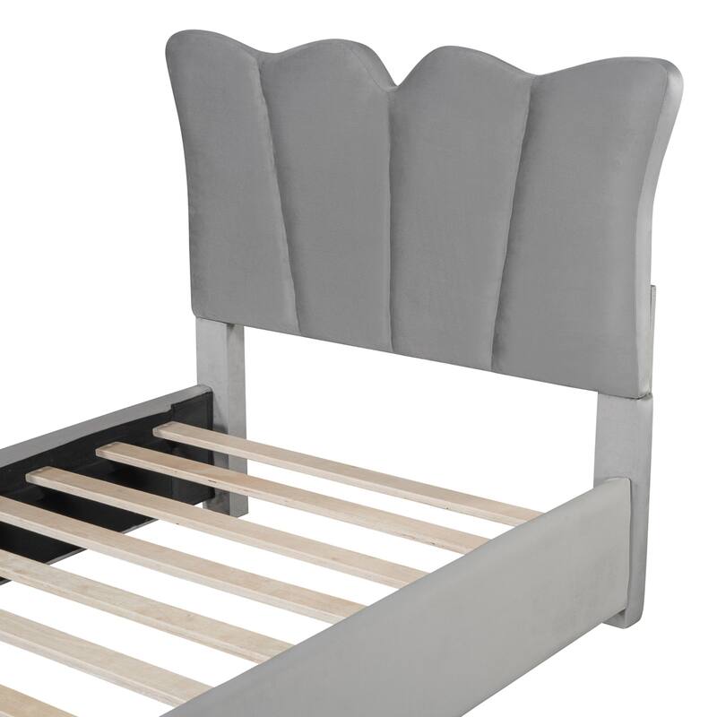 Modern Upholstered Platform Bed
