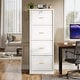 preview thumbnail 35 of 34, 4 Drawer Wood File Cabinet with Lock for Home Office