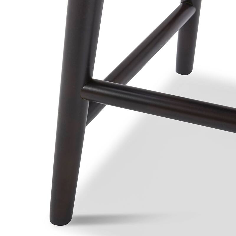 Spruce & Spring Hazel Upholstered Counter Height Swivel Barstool with Back