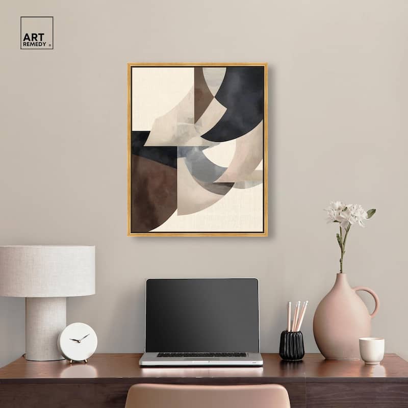 Planar Curves Canvas by Art Remedy