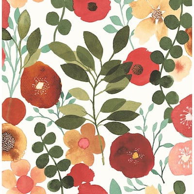 NextWall Garden Dance Peel and Stick Wallpaper