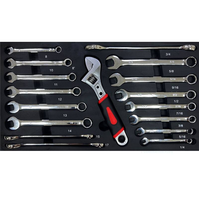 3 Drawers Tool Box/Metal Tool Cabinet with Tool Set and A Handle