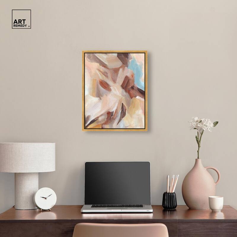 Layers of Colors I Canvas by Art Remedy