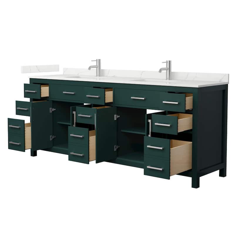 Wyndham Collection WCG2424-84D-QTZ-UNSMXX Beckett 84" Free Standing