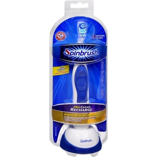 Shop ARM & HAMMER Spinbrush Pro Clean Recharge 1 Each Free Shipping
