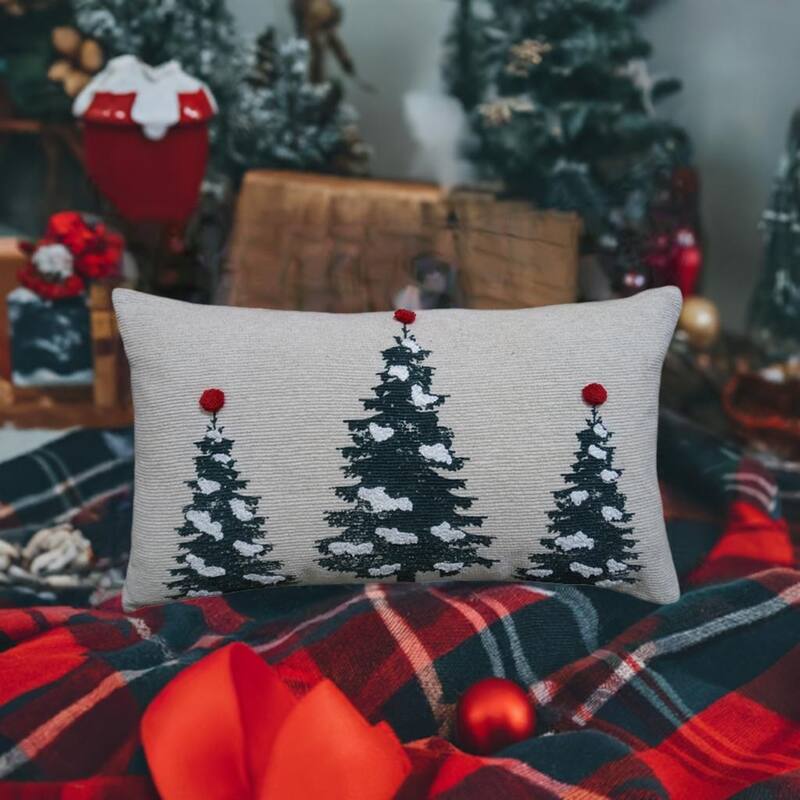 VIbhsa 14" x 24" Christmas Throw Pillow for couch