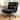 BOSSIN Criss Cross Office Chair with Arms and Wheels - Adjustable Swivel PU Leather Desk Chair for Makeup Vanity, Bedroom