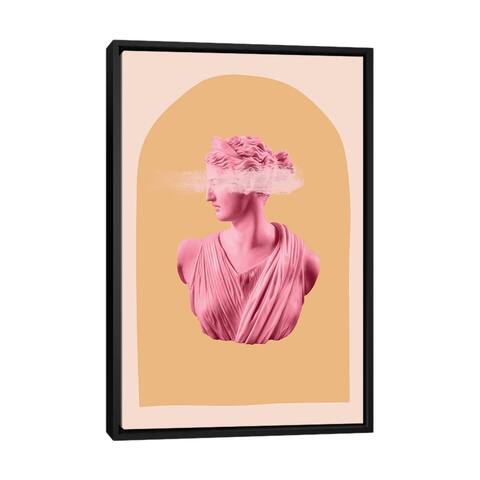 iCanvas "Artemis Pop Yellow" by Grace Digital Art Co Framed Canvas Print