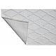 preview thumbnail 2 of 5, Domani Cloud Hand-Woven Wool Fresh White Area Rug