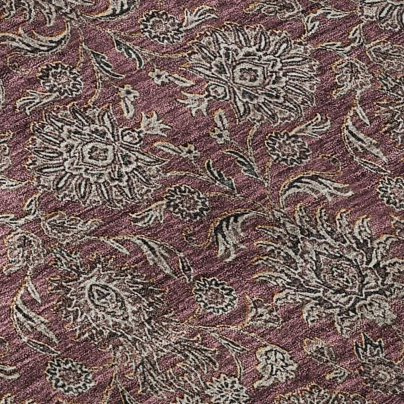 Premium Washable Super Soft Floral Borderless Mayfield Rug