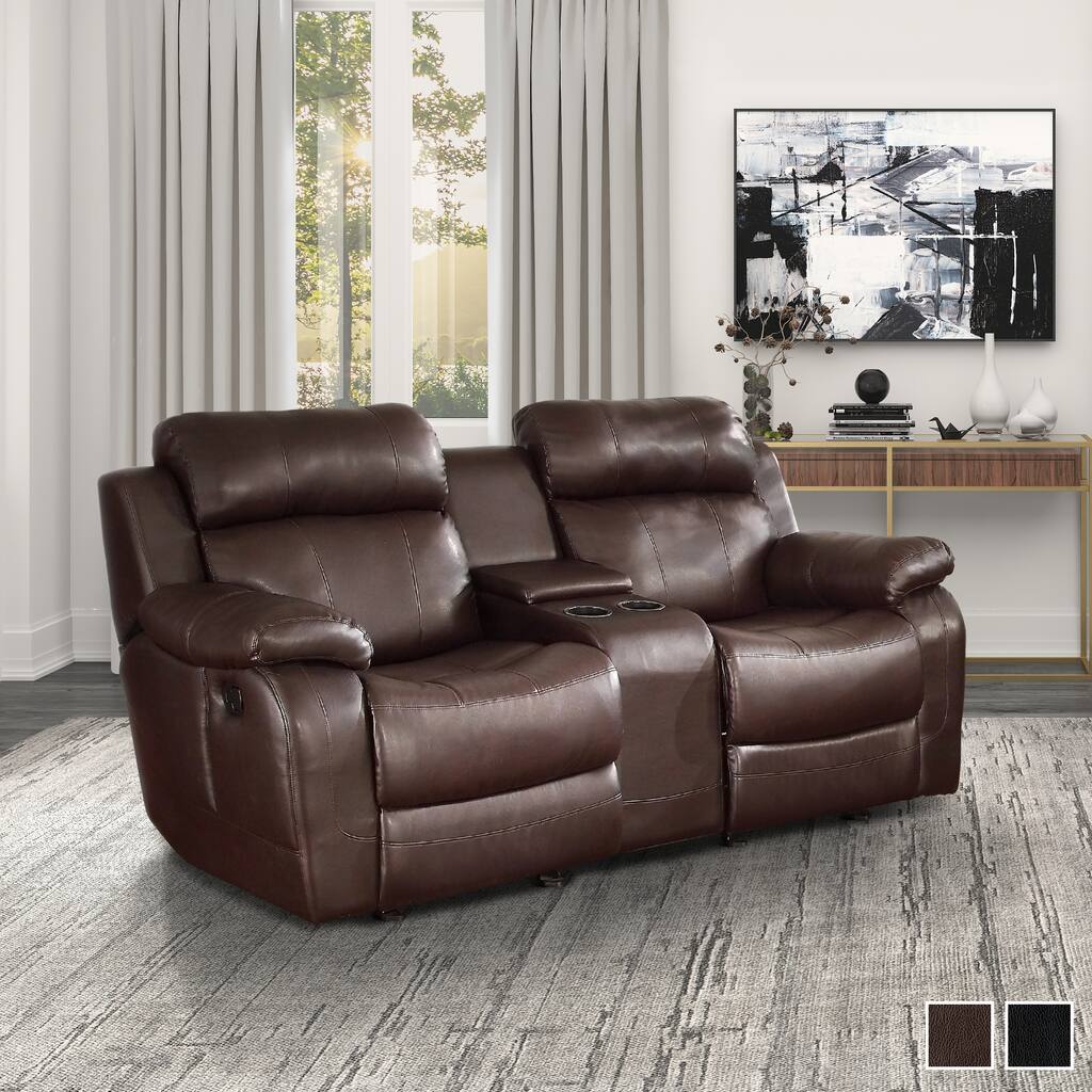 Freemont & Park Viggo Double Glider Reclining Loveseat