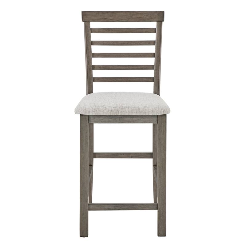 Minimalist Side Table Coffee Table Breakfast Nook, 5-Piece Dining Set with 4 Ergonomic Dining Chairs, Grey