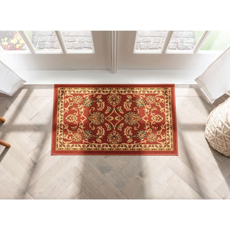 Well Woven Kings Court Tabriz Traditional Persian Oriental Area Rug