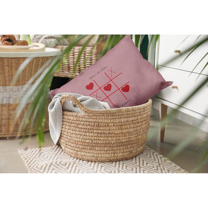 You've Won My Heart Valentines Day Decorative Throw Pillow