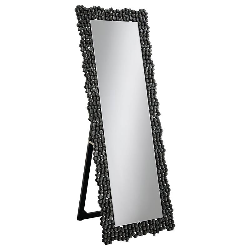 Mckay 24 x 63 Inch Acrylic Frame Standing Mirror Smokey Grey - Smokey Grey