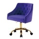 preview thumbnail 31 of 31, Modern Home Office Chair Velvet Swivel Armchair Chair with Soft Seat - 23.00 x 20.00 x 36.00 inch