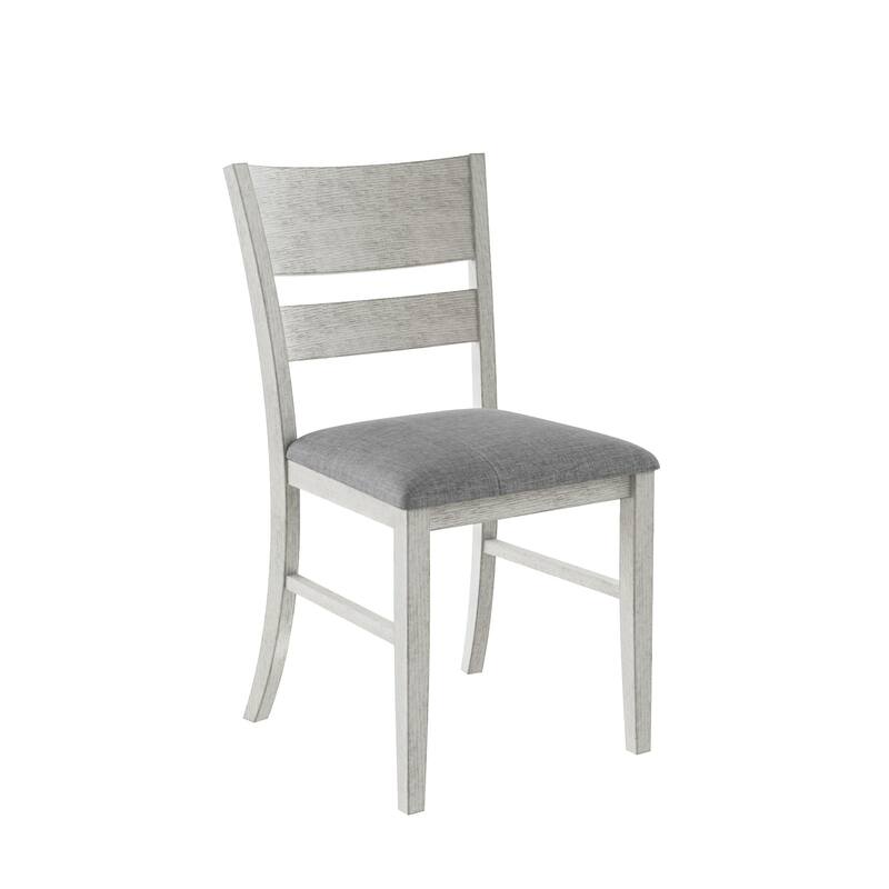 VECELO 47.2" Round Dining Table Set, Mid Century Modern Round Dining Table for 4-6 Person
