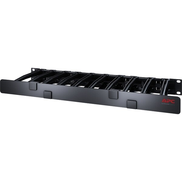 Apc schneider electric it usa ar8612 1u horizontal cable manager 6