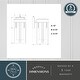 preview thumbnail 9 of 9, Vaxcel Lighting T0742 Crestline 14" Tall Outdoor Wall Sconce with