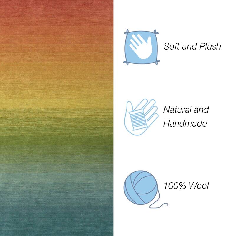 Liora Manne Arca Ombre Rainbow Indoor Rug