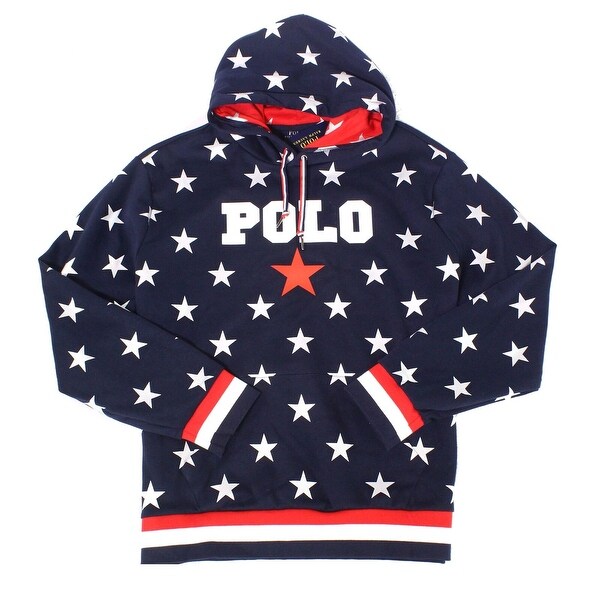 ralph lauren red white and blue sweater