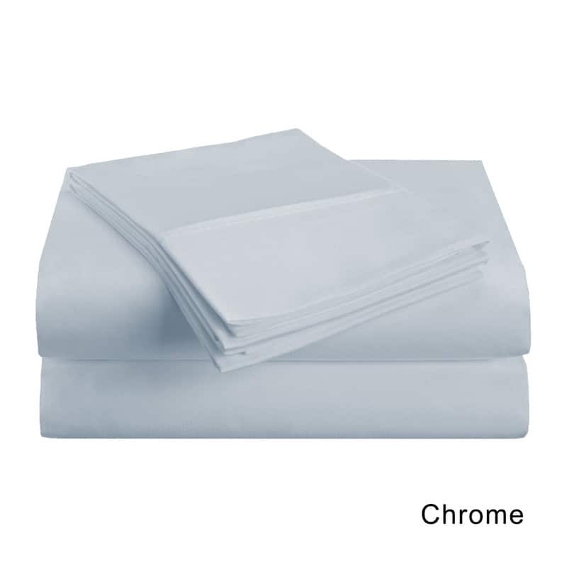 Superior Brushed Microfiber Solid Deep Pocket Sheet Set