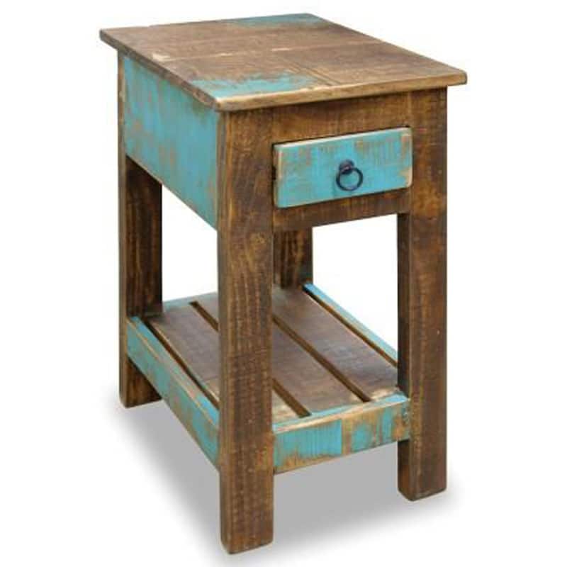 La Boca Blue Side Table