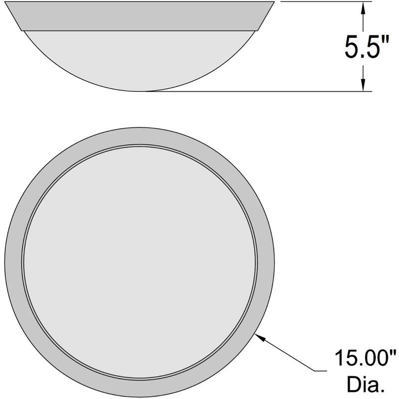 Access Lighting Cobalt - Dimmable LED -Flush Mount - E-26