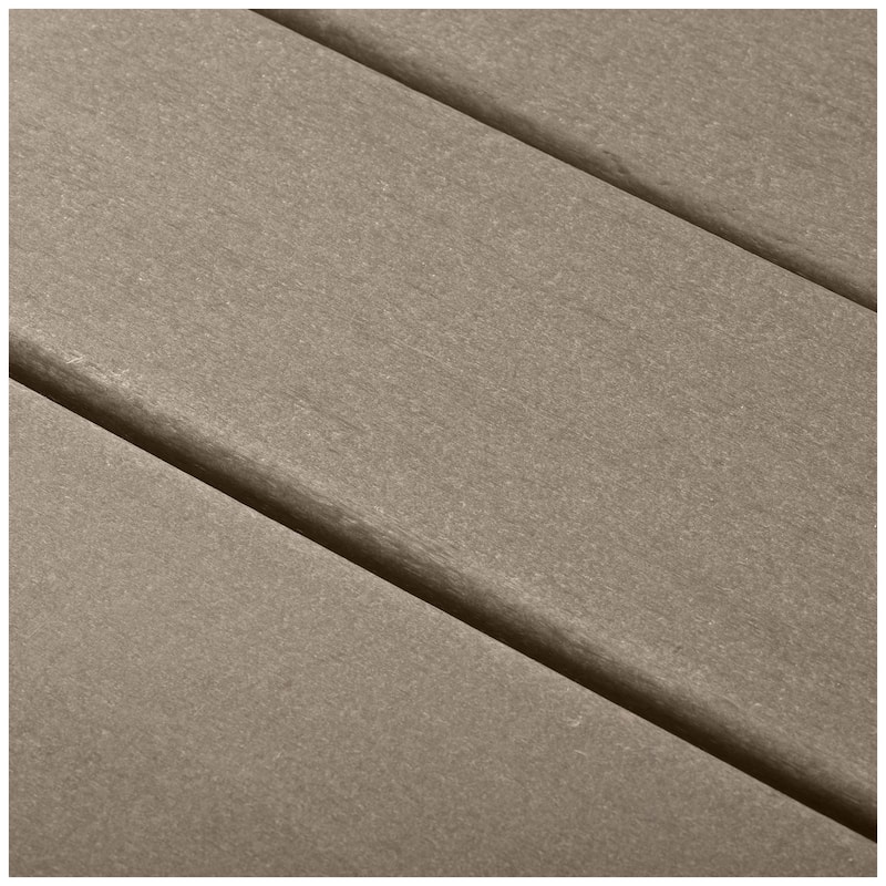 Polytrends Birchwood All Weather HDPE Outdoor Patio 37 Inch Square Conversation Table